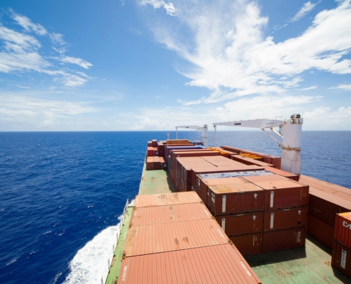 spoedzending zeevracht snel verschepen